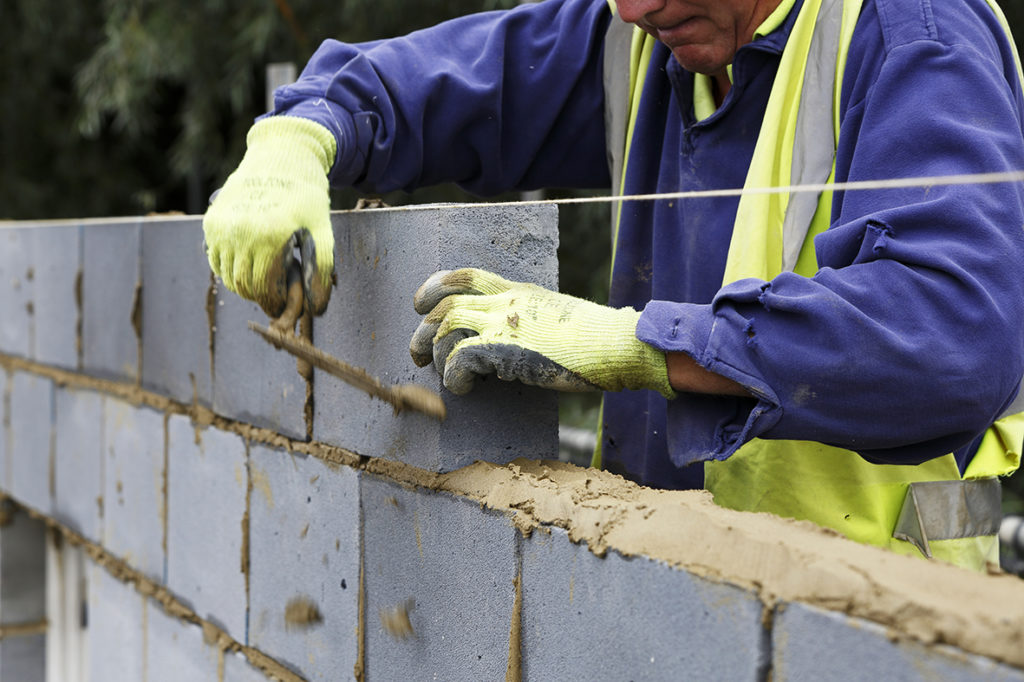 Mortar work - construction