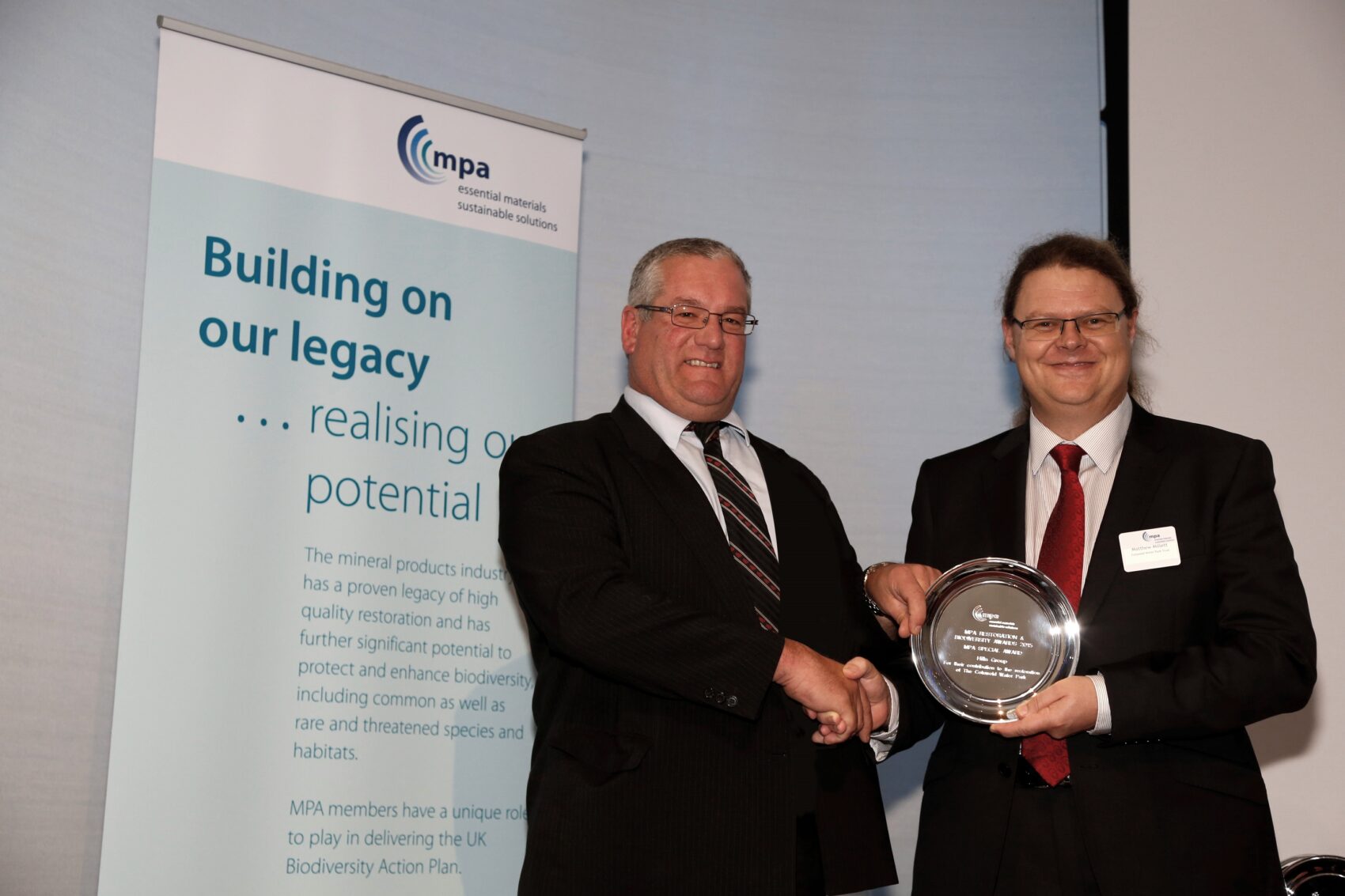 MPA_Award_2015_HillsQuarryProducts Hills outstanding contribution to wildlife conservation