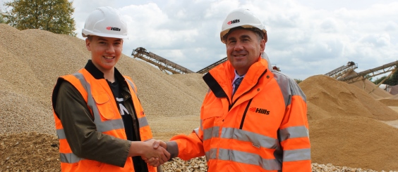 Hills recruits quarry industry’s first MPO apprentice