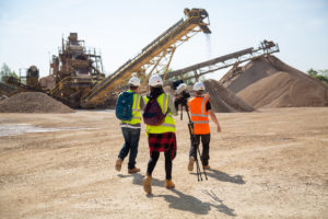 Kids Trucks TV filming at Hills Shorncote Quarry