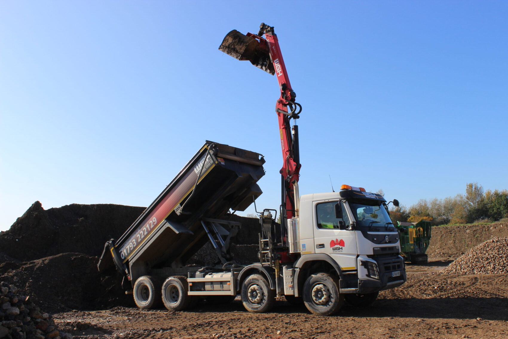 Waste acceptance procedures: Hills Quarry, 6-Wheeled Tipper Truck