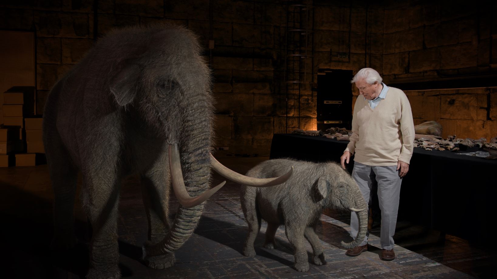 David Attenborough and the Mammoths