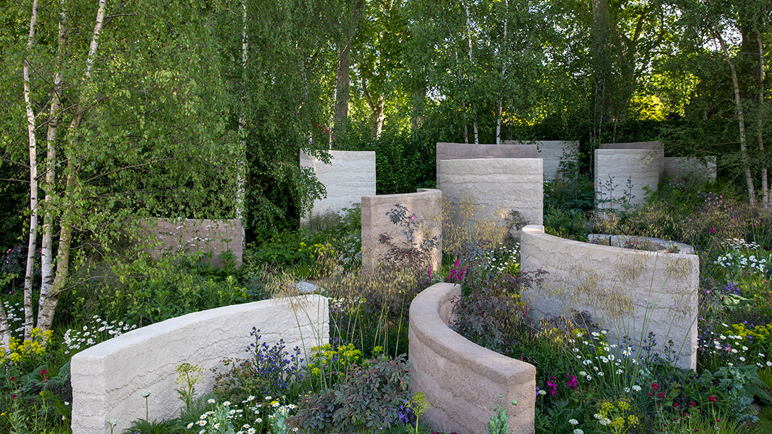 Sand from Hills helps secure gold award for garden at RHS Chelsea Flower Show