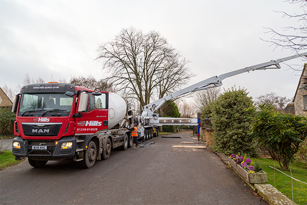 Up, up and… above with one of UK’s largest concrete pumps