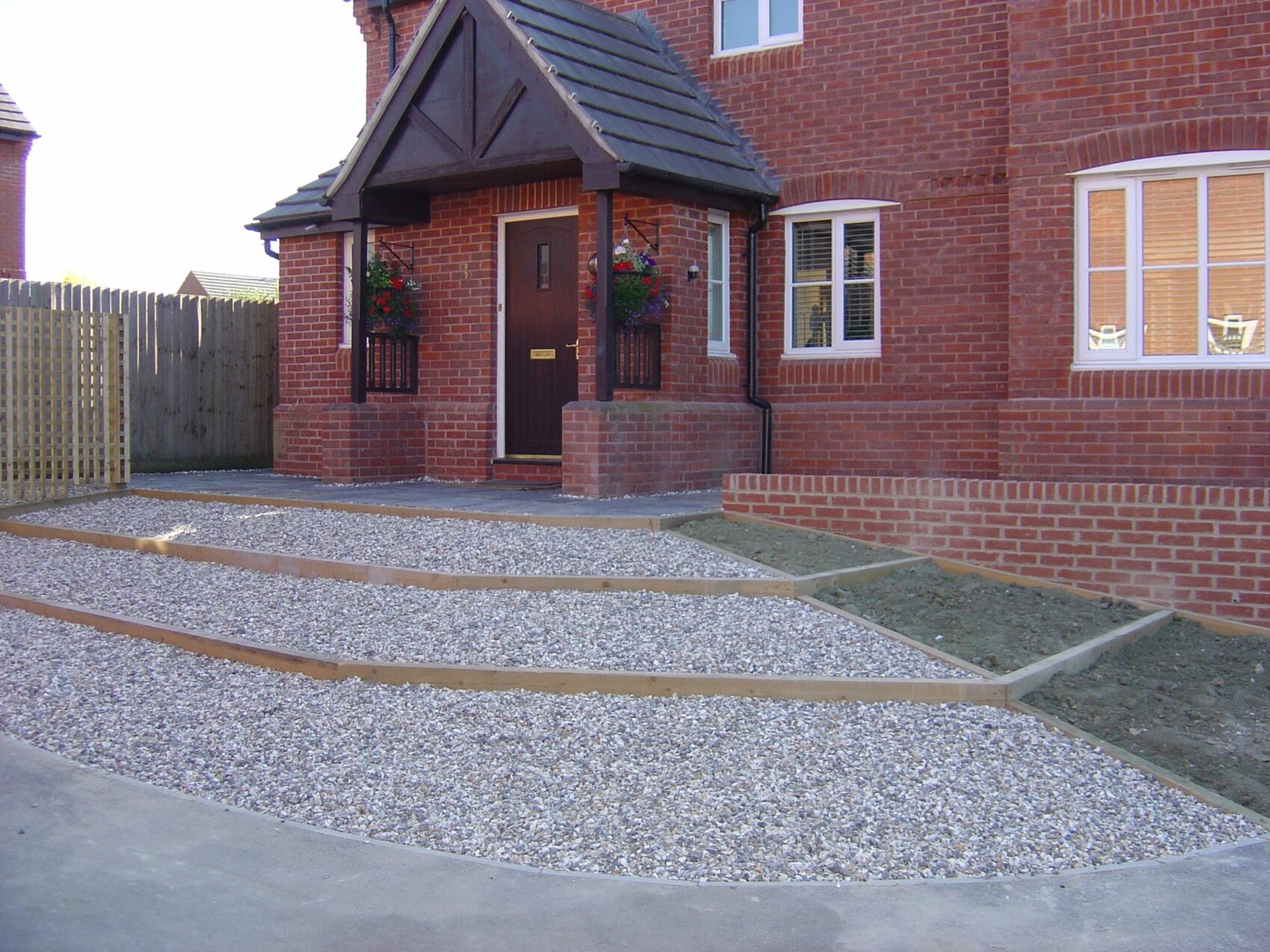 Decorative aggregates for developments