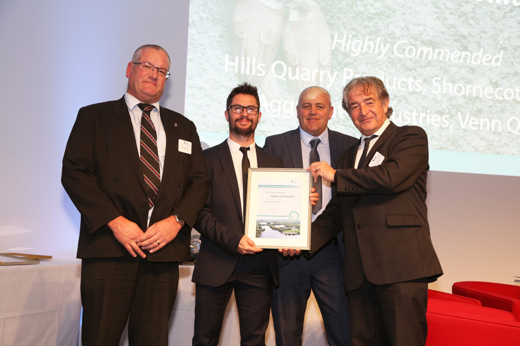 Hills Quarry rewarded for outstanding restoration