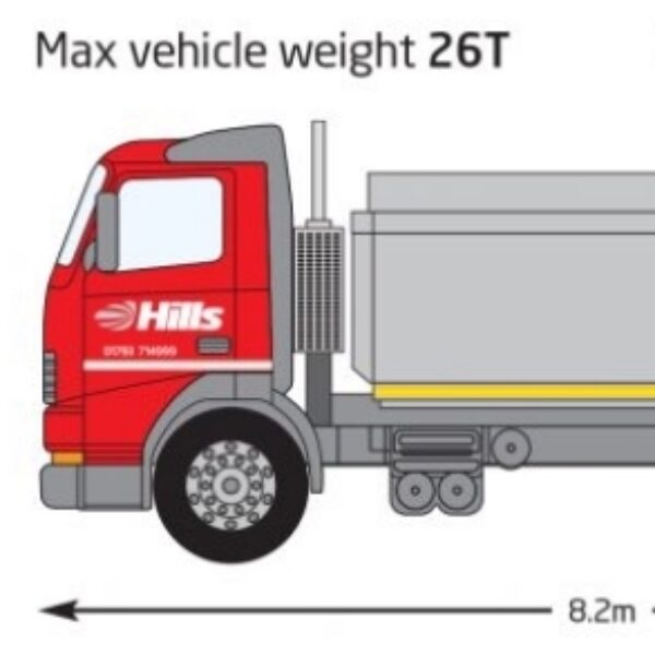 6-wheeled tipper