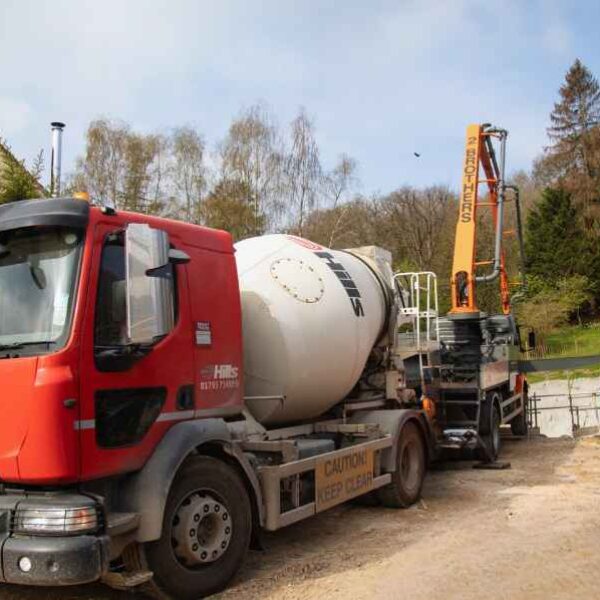 Concrete pumping