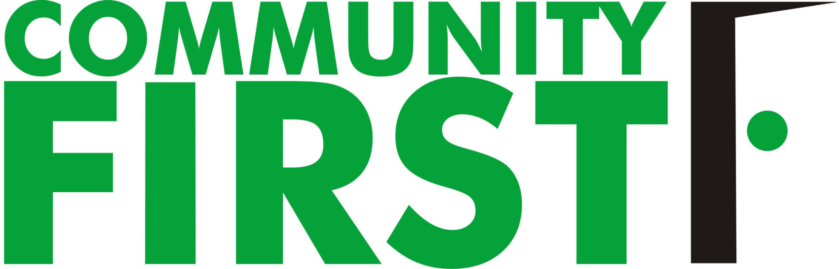 Community First Logo and Link