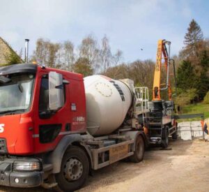 Concrete pumping