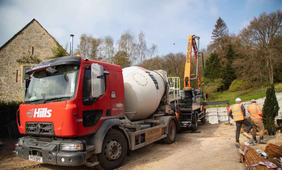 Concrete pumping