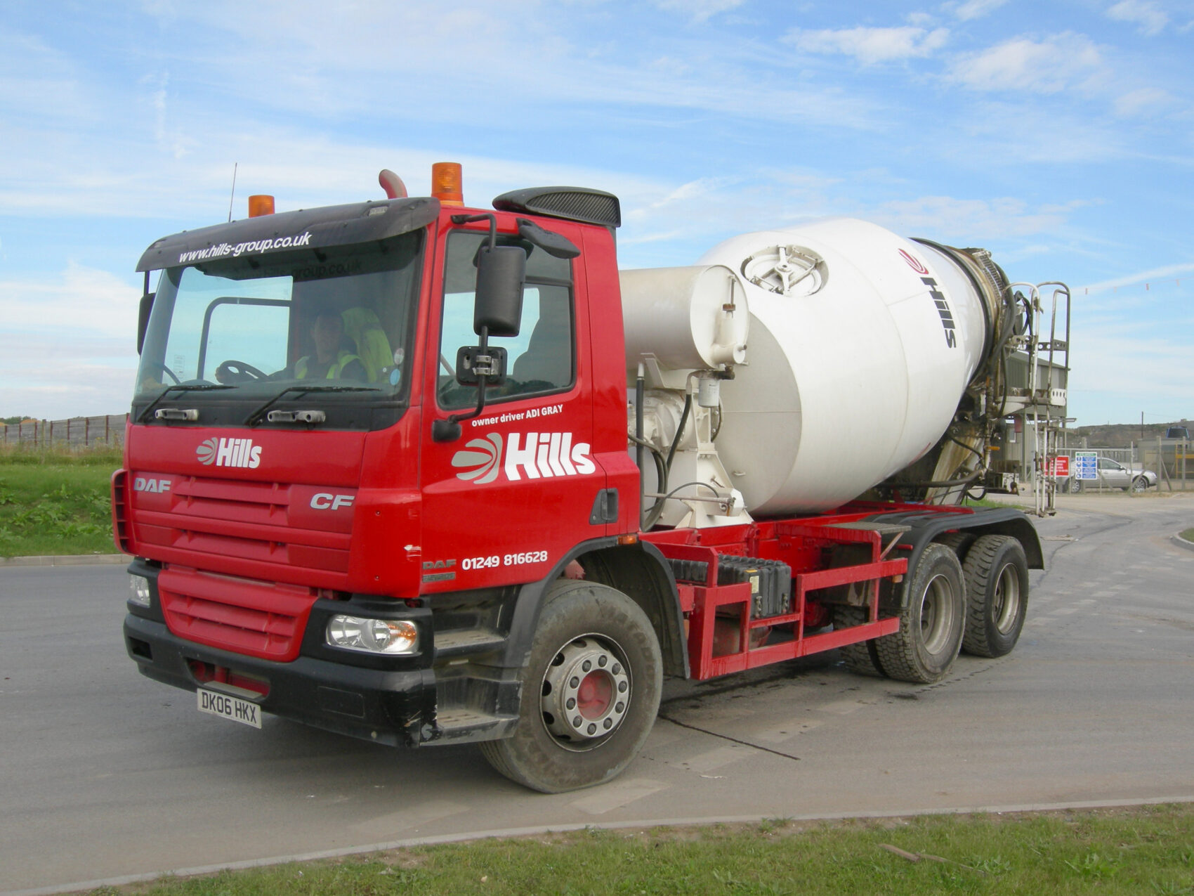 Hills Quarry Products, DAF Concrete truck