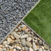 Landscaping with gravel