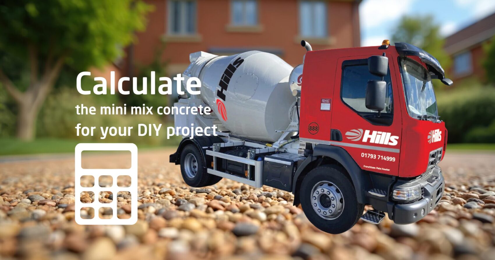 How to calculate the mini mix concrete you need for your project