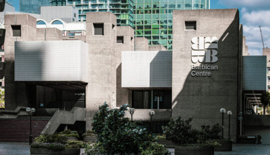 Barbican concrete architecture post war