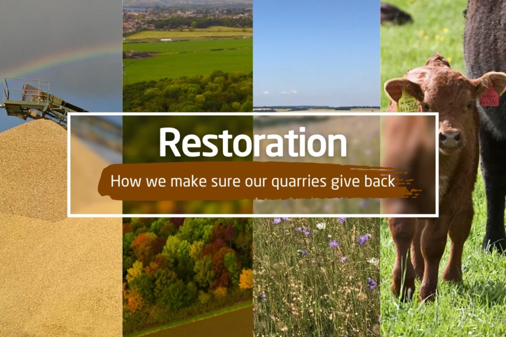 Restoration giving back, Hills Quarry Products