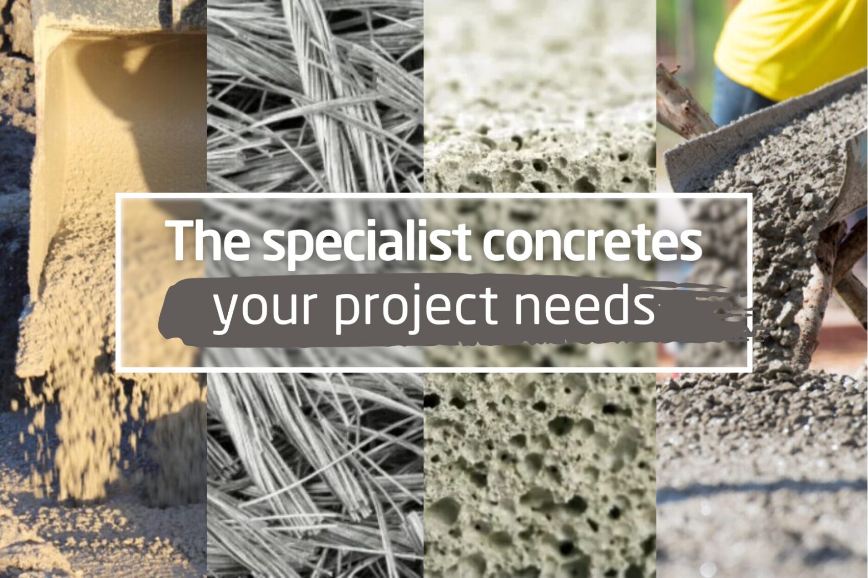 Meet the specialist concretes you didn’t know existed…