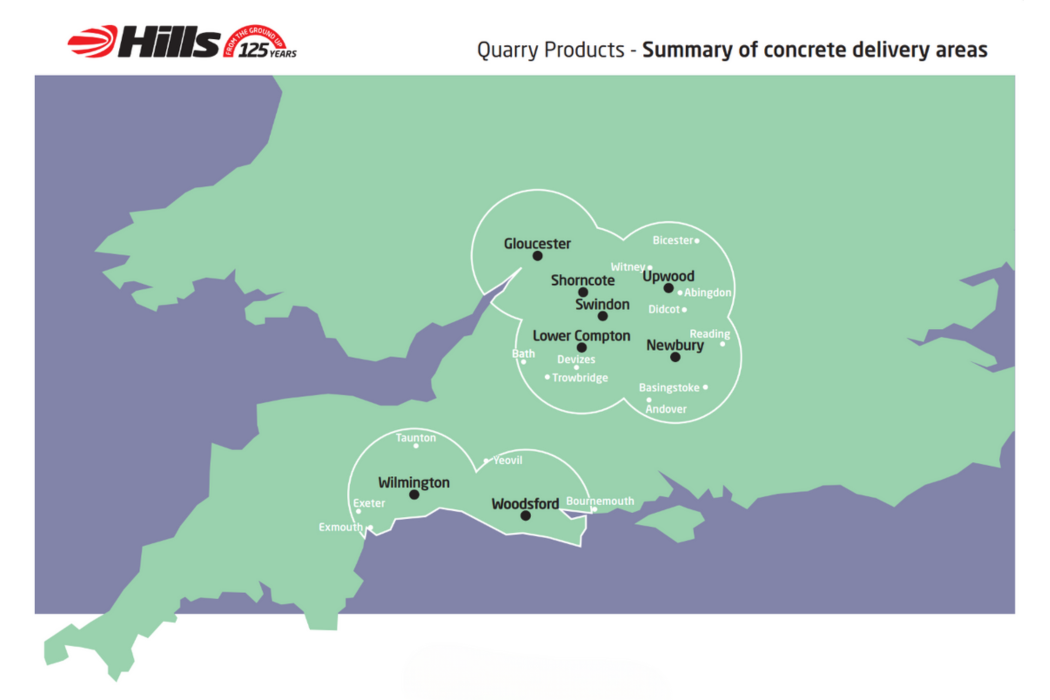 Mini mix concrete delivery