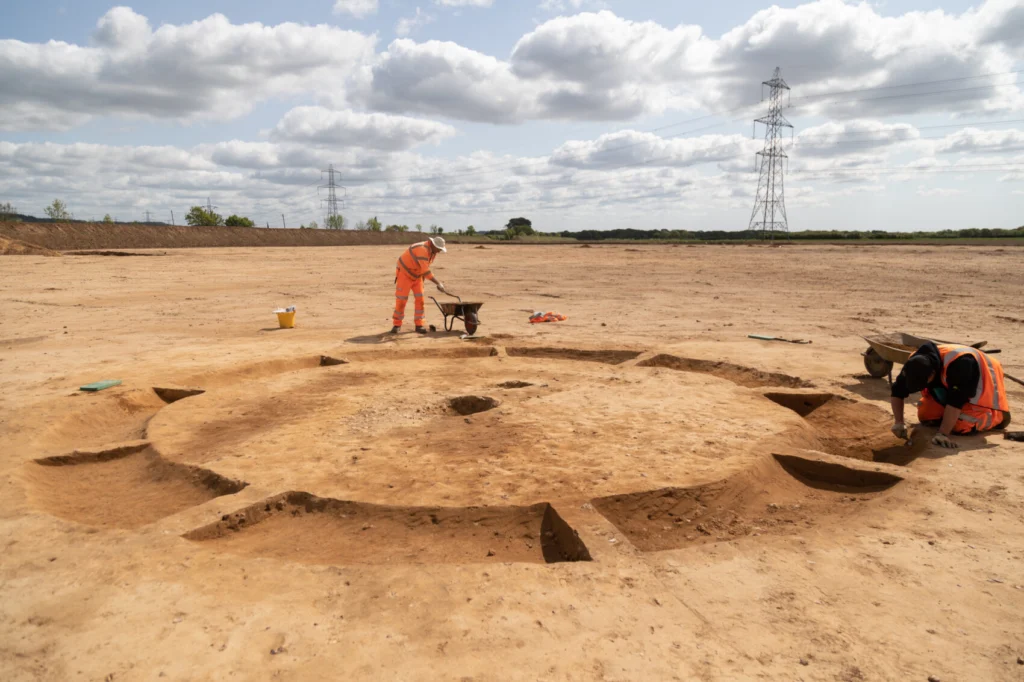 Archaeology at Woodsford Quarry, Hills Quarry Products