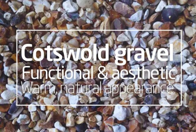 Cotswold gravel, functional & aesthetic by Hills Quarry Products